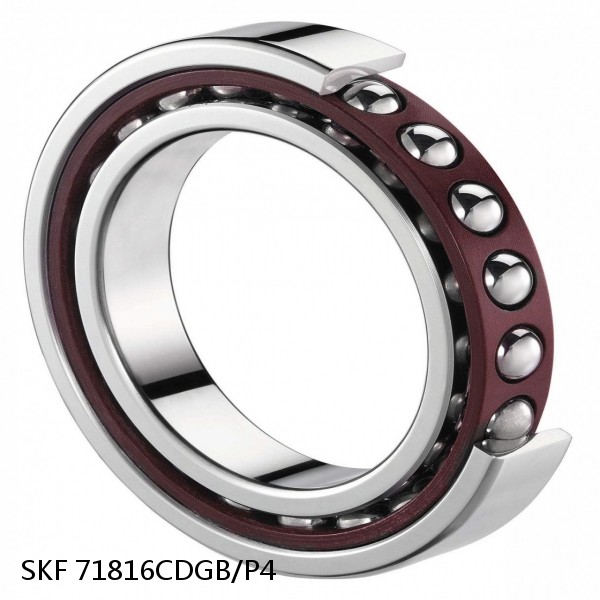 71816CDGB/P4 SKF Super Precision,Super Precision Bearings,Super Precision Angular Contact,71800 Series,15 Degree Contact Angle