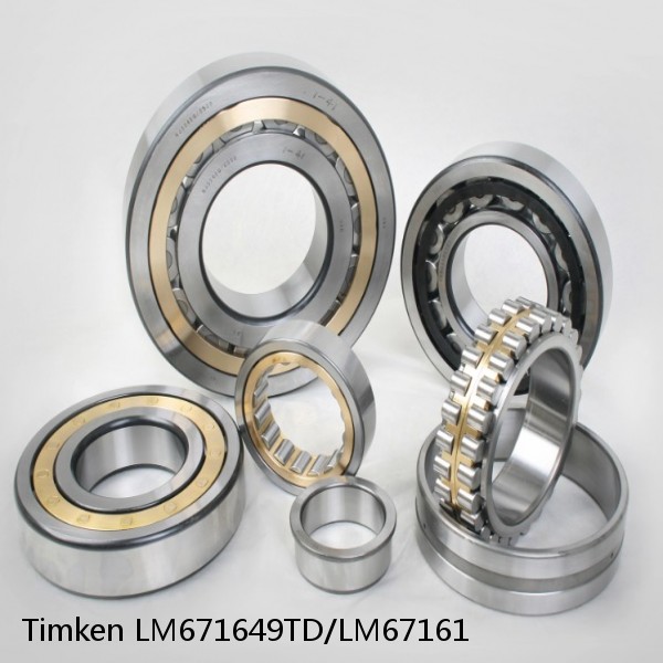 LM671649TD/LM67161 Timken Cylindrical Roller Bearing #1 image